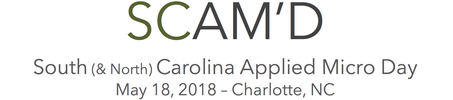 SCAMD 2018 Charlotte, NC